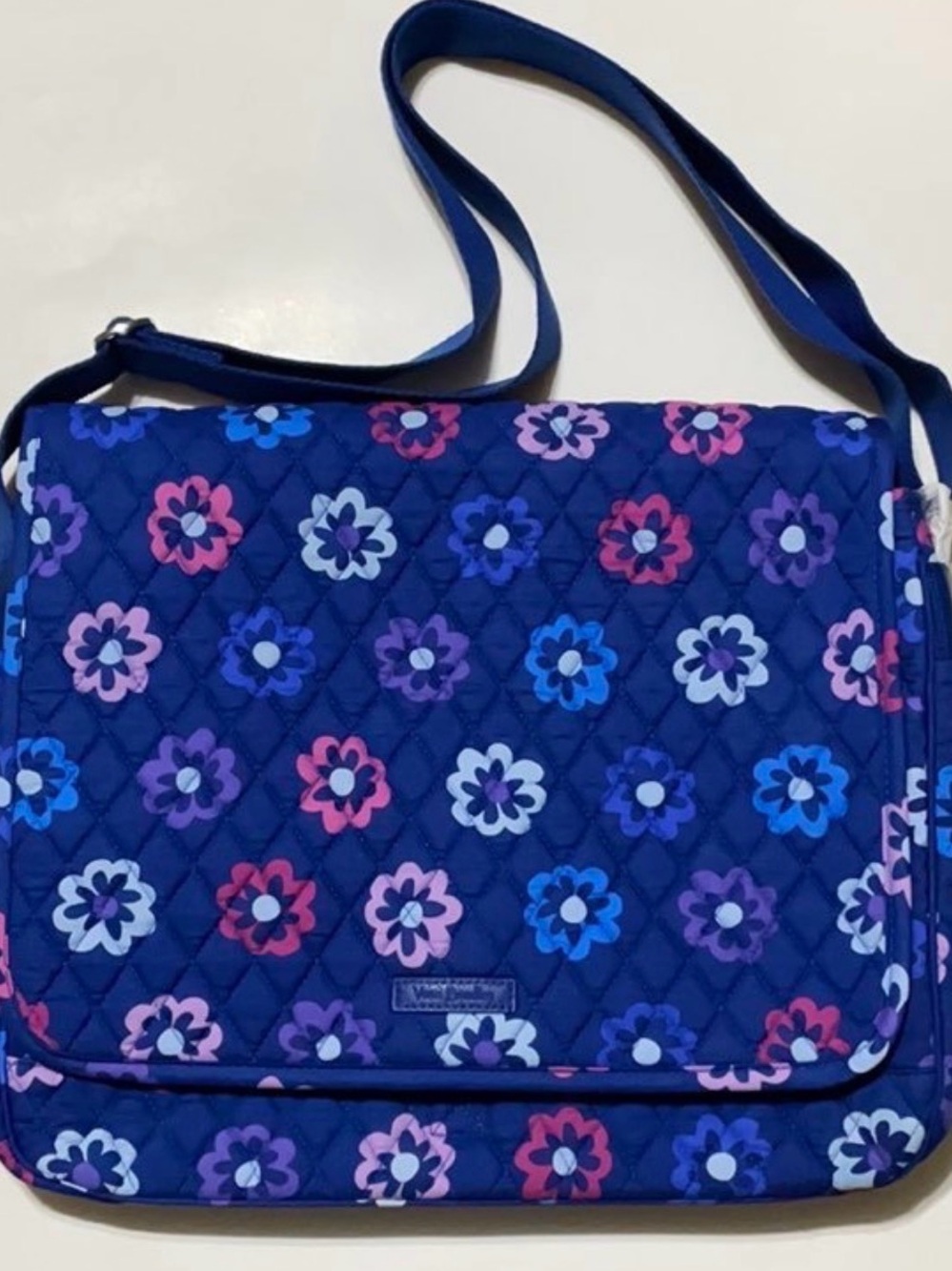 Vera Bradley Messenger Bag Ellie Flowers